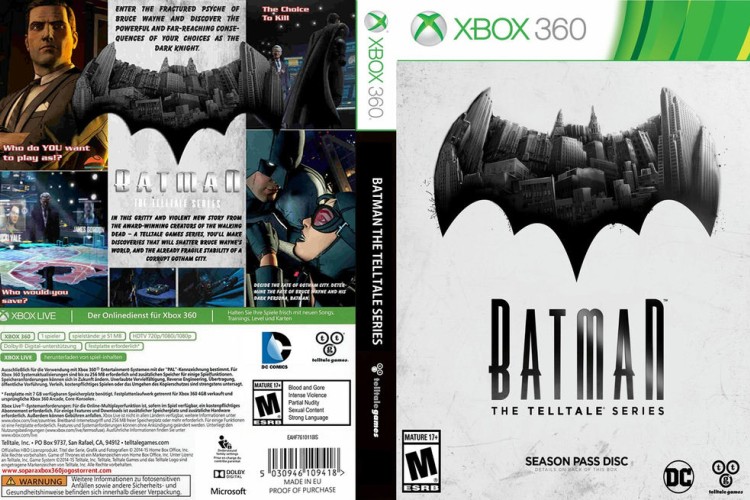 Batman: The Telltale Series - Xbox 360 | VideoGameX