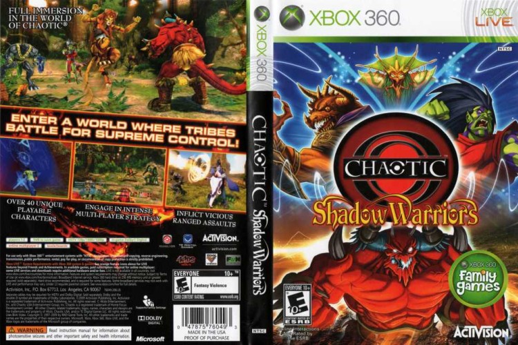 Chaotic: Shadow Warriors - Xbox 360 | VideoGameX