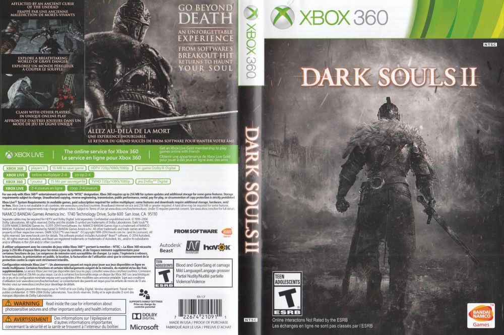 dark souls xbox 360