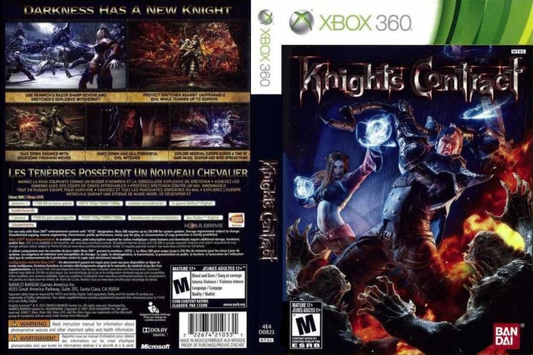 Knights Contract - Xbox 360 | VideoGameX