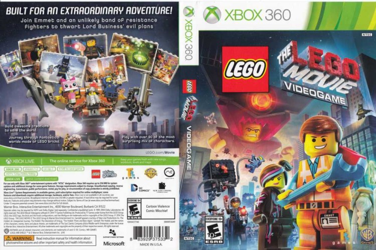 LEGO MOVIE VIDEOGAME - Xbox 360 | VideoGameX