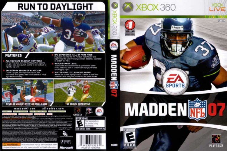 Madden NFL 07 - Xbox 360 | VideoGameX