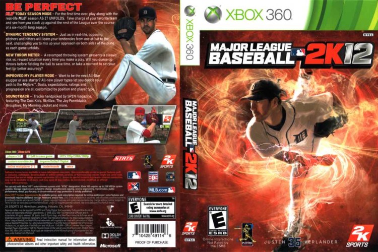 Major League Baseball 2K12 - Xbox 360 | VideoGameX