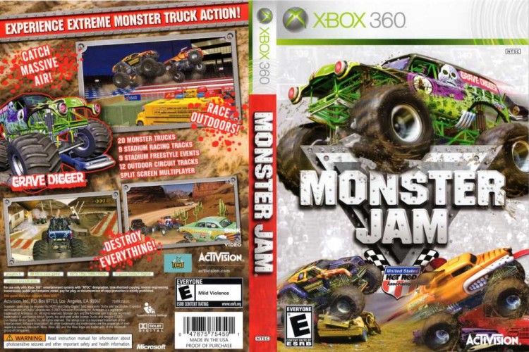 Monster Jam - Xbox 360 | VideoGameX