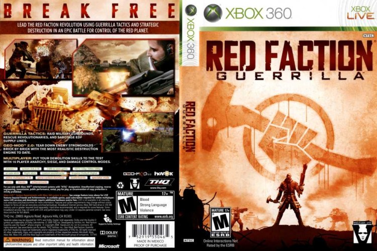 Red Faction: Guerrilla - Xbox 360 | VideoGameX