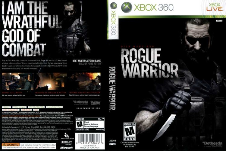 Rogue Warrior - Xbox 360 | VideoGameX