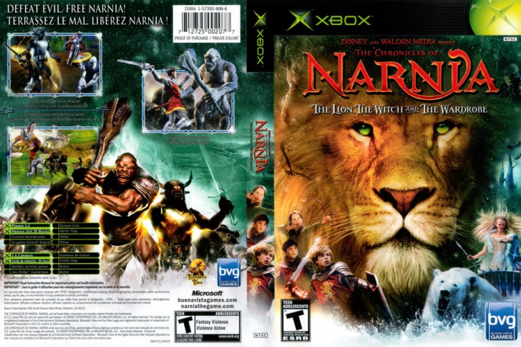 Chronicles of Narnia, The: The Lion, the Witch and the Wardrobe - Xbox Original | VideoGameX