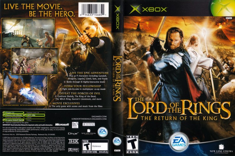 Lord of the Rings: Return of the King [BC] - Xbox Original | VideoGameX