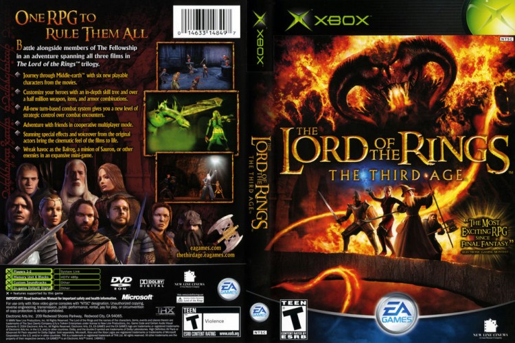 Lord of the Rings: Third Age [BC] - Xbox Original | VideoGameX