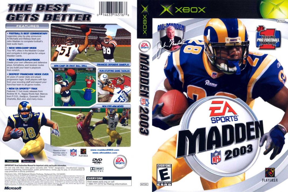 Madden NFL 2003 - Xbox Original