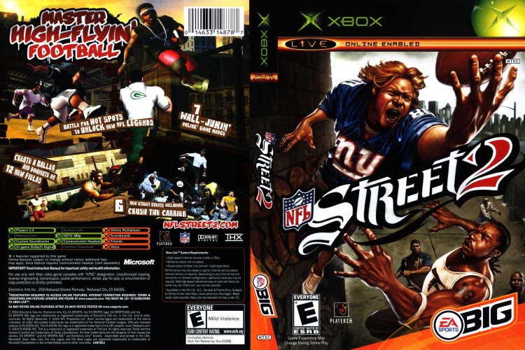 NFL Street 2 - Xbox, Xbox