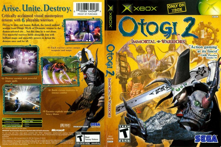 Otogi 2: Immortal Warriors - Xbox Original | VideoGameX