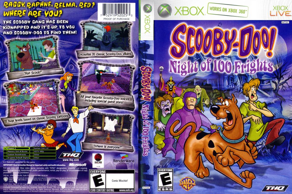 scooby doo xbox game