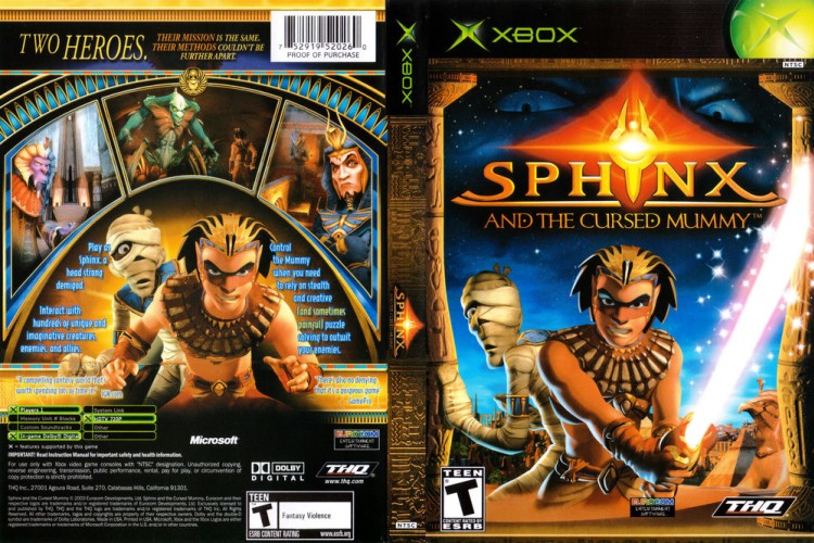 Sphinx and the Cursed Mummy [BC] - Xbox Original | VideoGameX