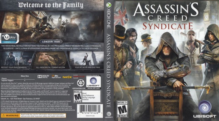 Assassin's Creed Syndicate - Xbox One | VideoGameX