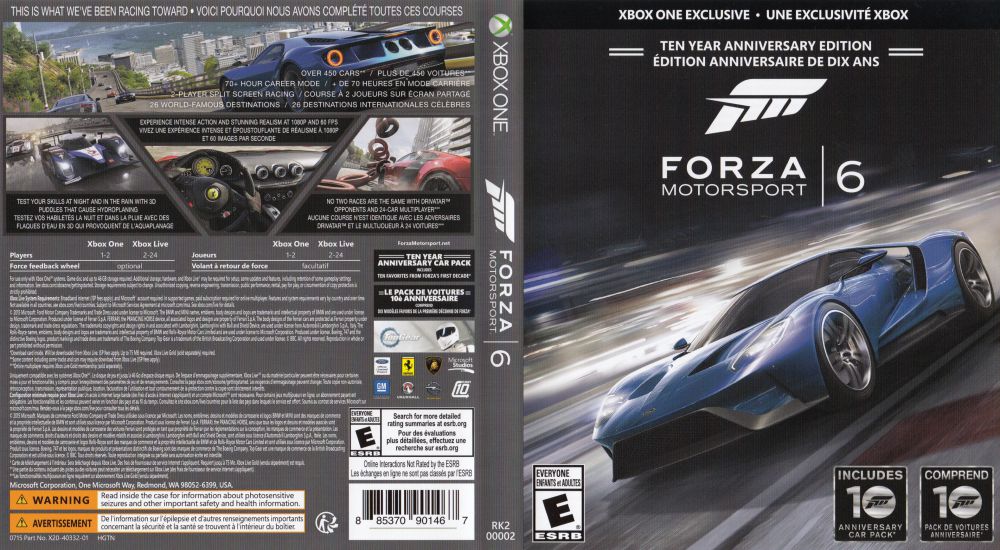 Forza Motorsport 6 – Xbox One