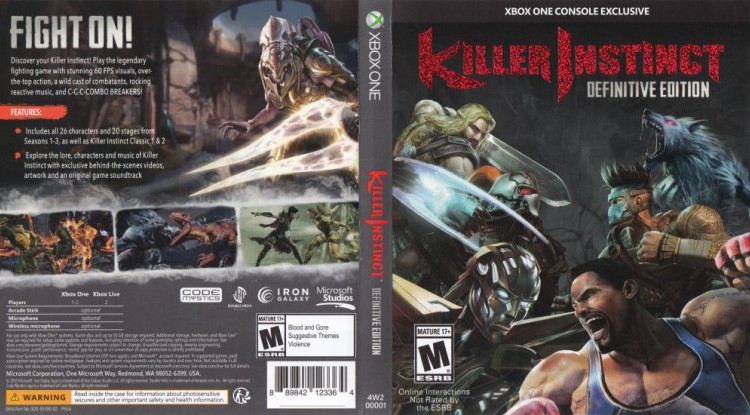 Killer Instinct Definitive Edition - Xbox One | VideoGameX