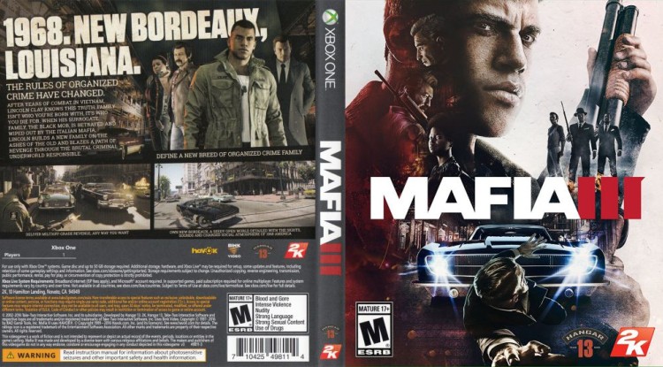 Mafia III - Xbox One | VideoGameX