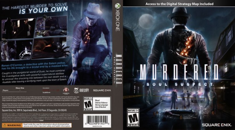 Murdered: Soul Suspect - Xbox One | VideoGameX