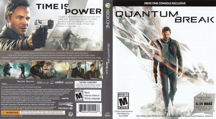 Quantum Break - Xbox One | VideoGameX