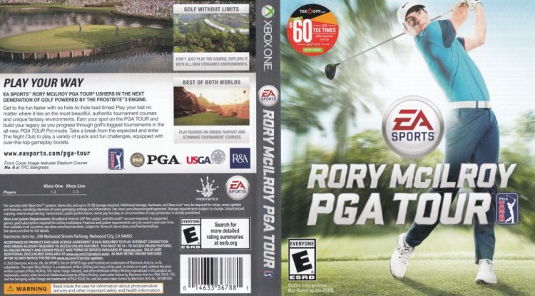 Rory McIlroy PGA Tour - Xbox One | VideoGameX