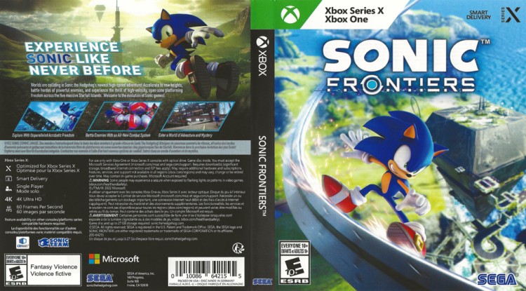 Sonic Frontiers - Xbox One | VideoGameX